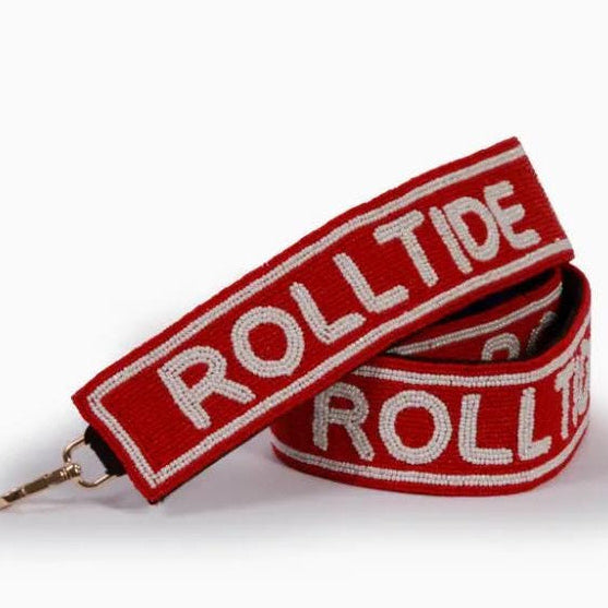 Alabama Roll Tide Beaded Purse Strap