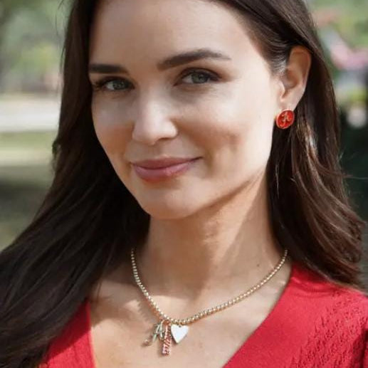 Alabama Beaded Charm Necklace