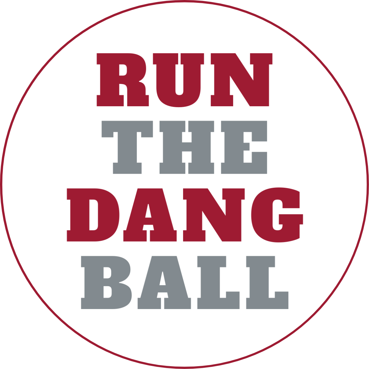 Run the Dang Ball Button