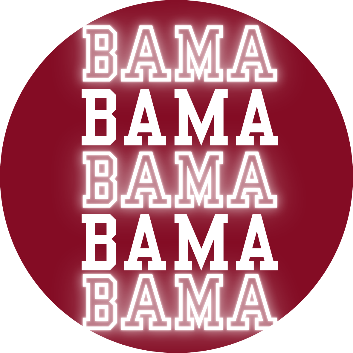 Bama Bama Bama Button