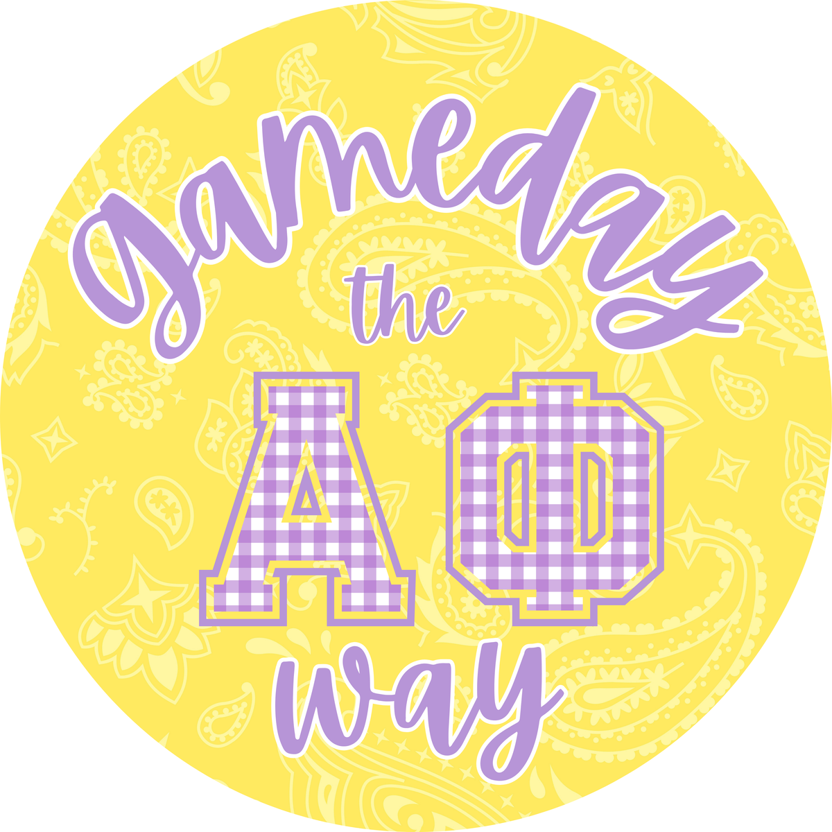 Gameday the APhi Way Button