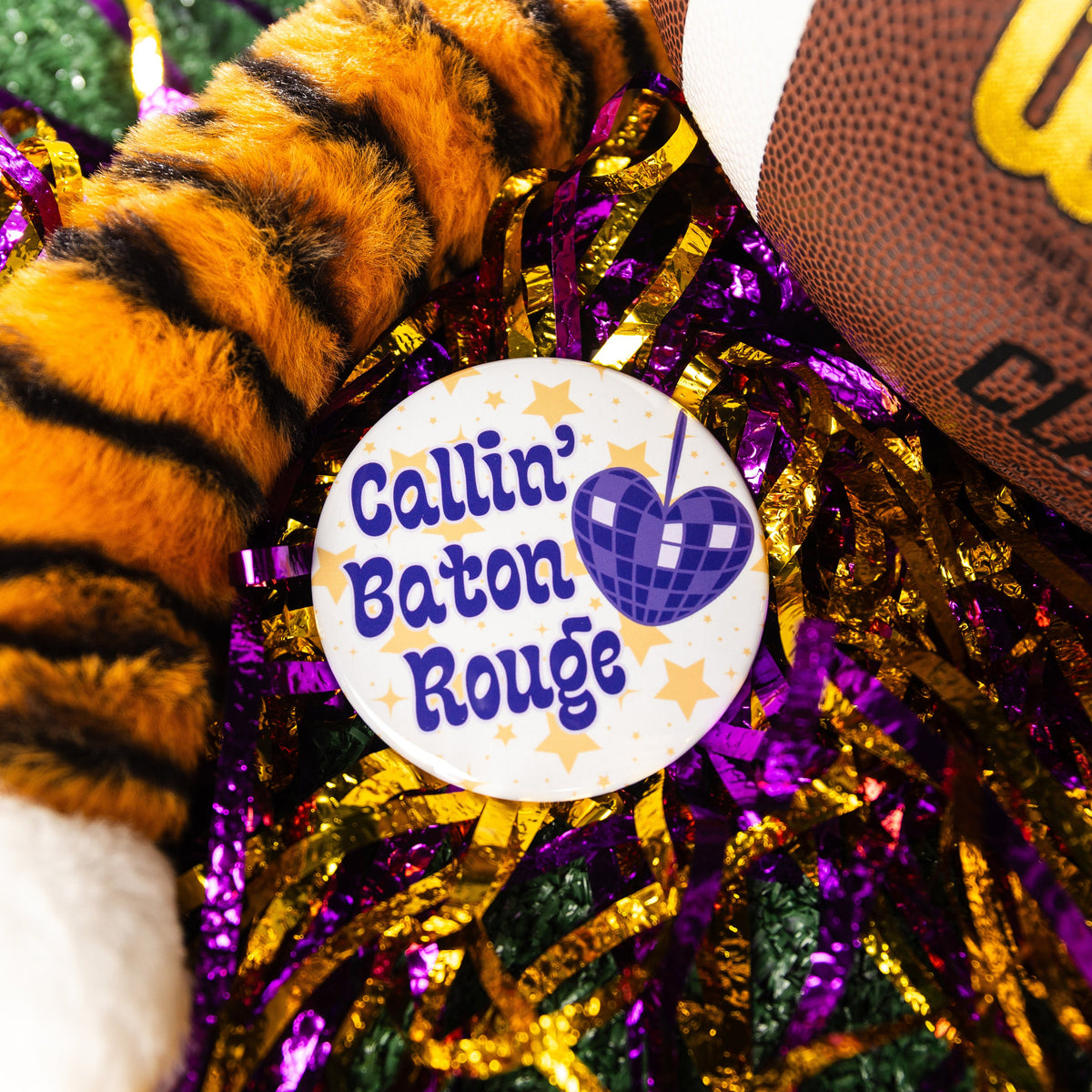 Callin' Baton Rouge Button