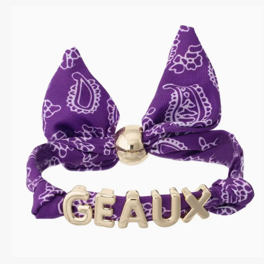 GEAUX Bandana Bracelet