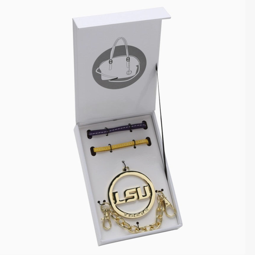LSU Tigers Purse Charm Set