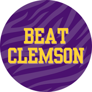 LSU game day button for LSU sports fans.