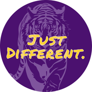 LSU game day button for LSU sports fans.