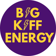 LSU game day button for LSU sports fans.