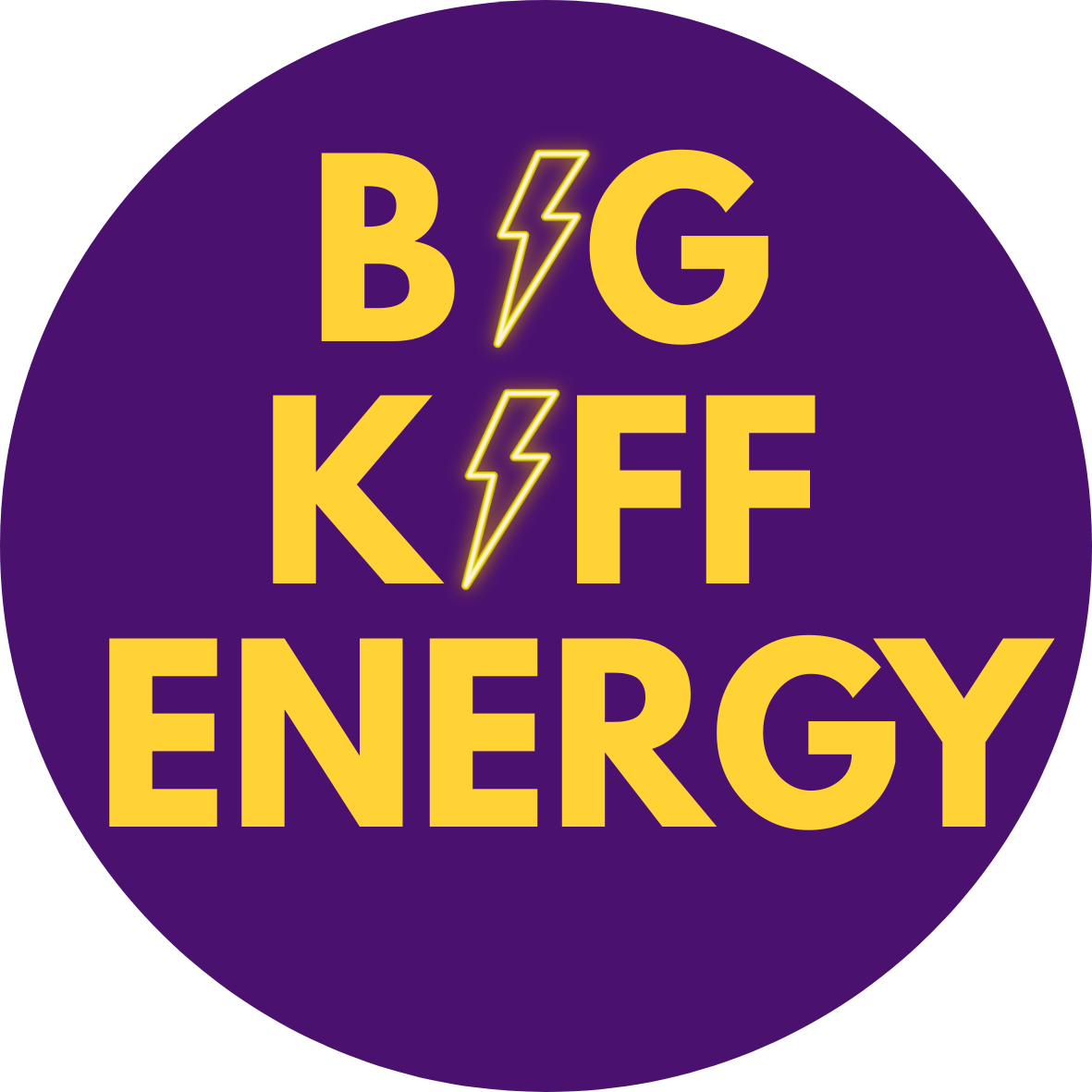 LSU game day button for LSU sports fans.