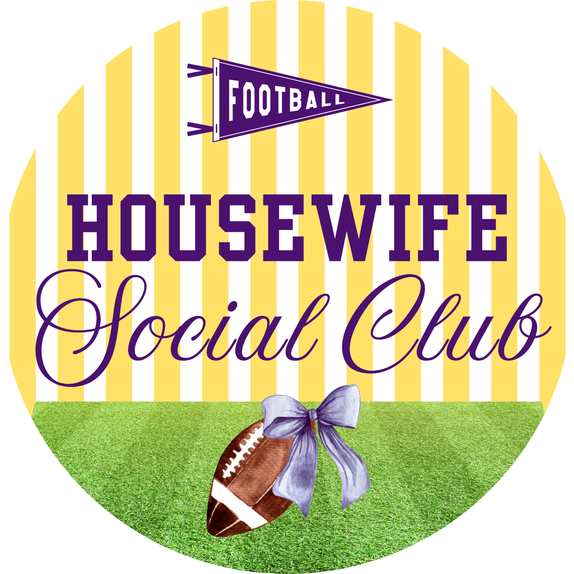LSU game day button for LSU fans.