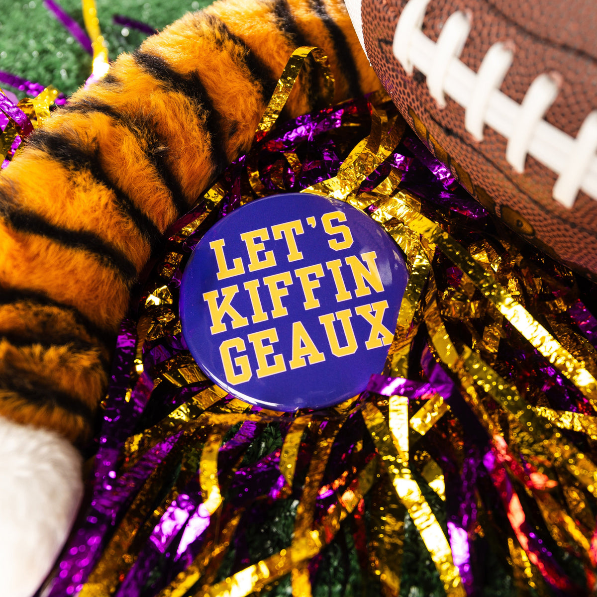 Let's Kiffin Geaux Button