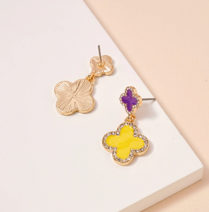 Clover Dangle Earrings