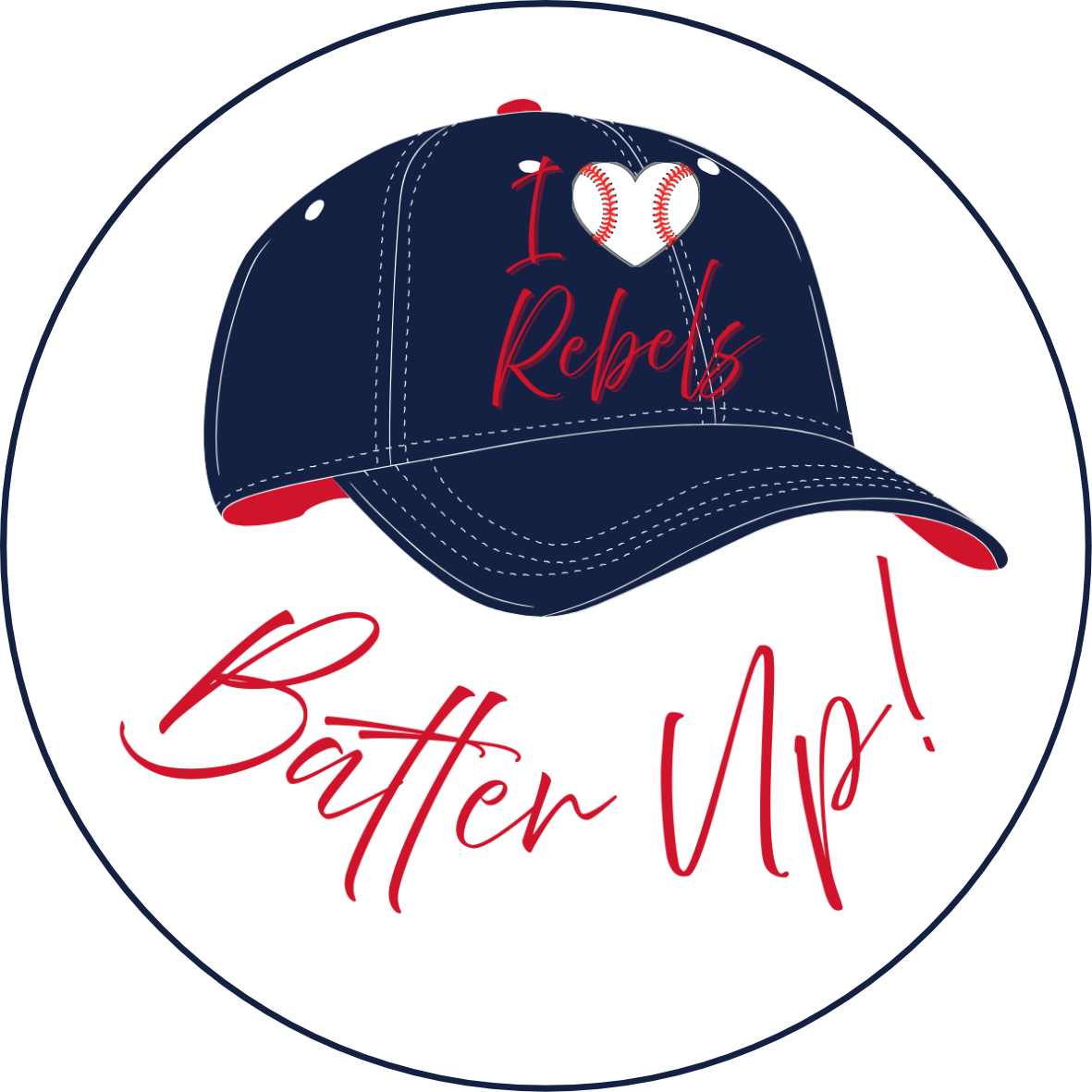 Batter Up! Button