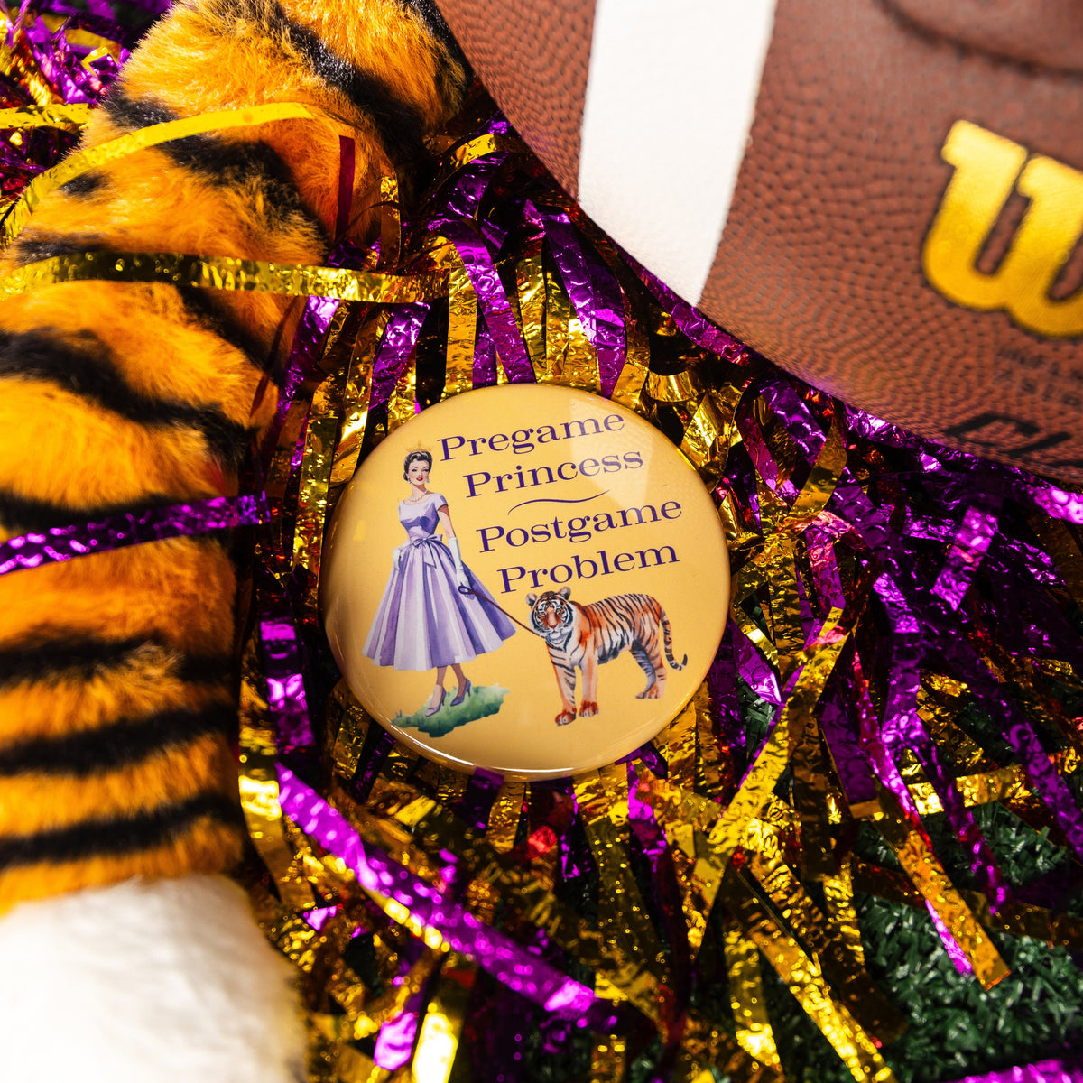 Pregame Princess Postgame Problem Button