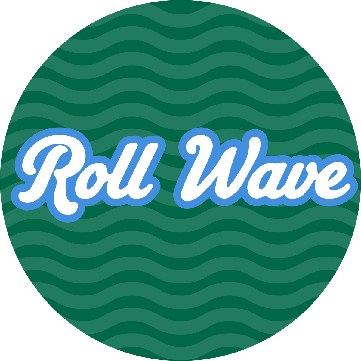 Roll Wave Game Day Button