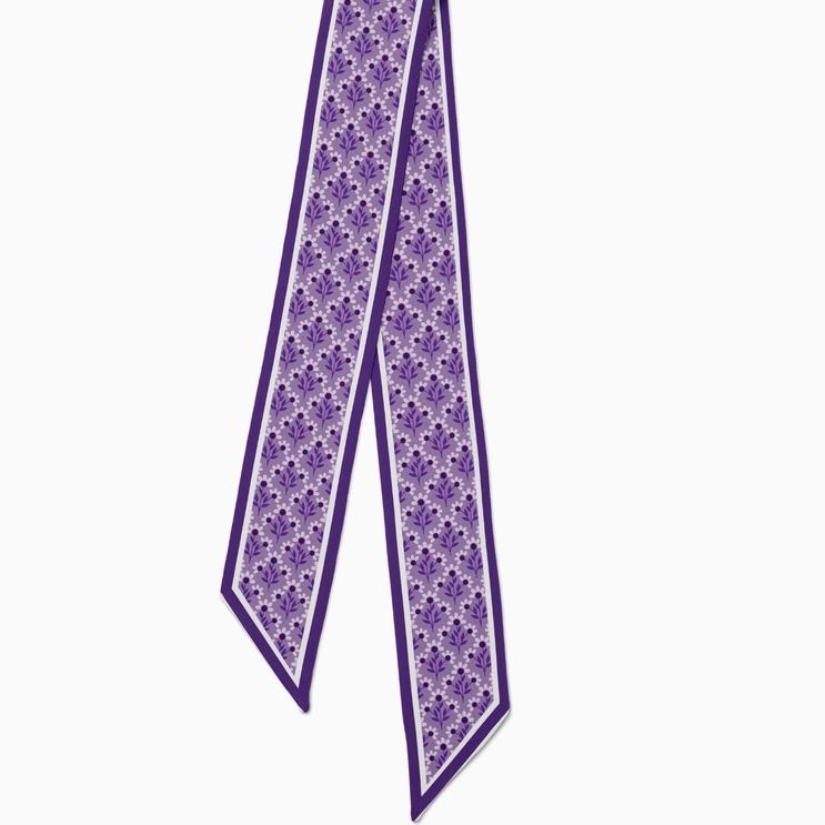 Victory Lap Purple Sideline Scarf