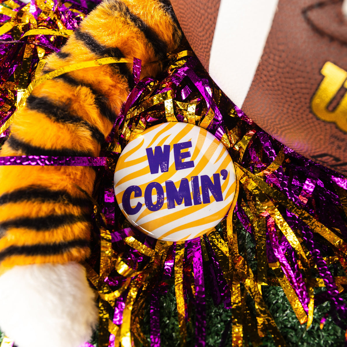 We Comin' Button